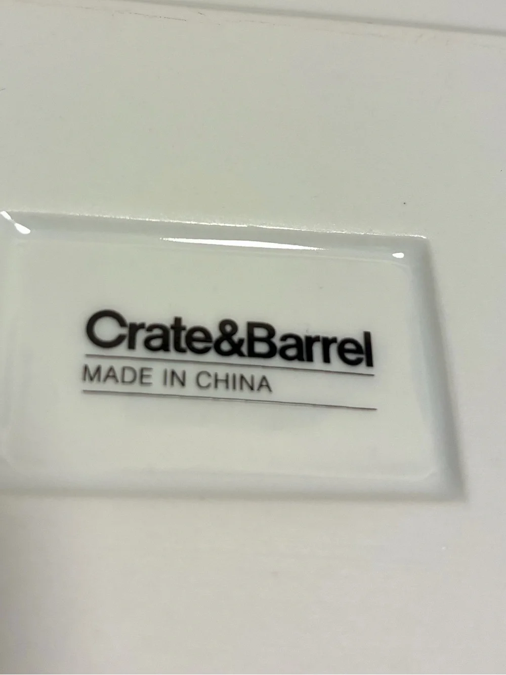 Crate & Barrel Crave Appetizer Plates Set of 4 Sweet, Sour, Salty & Spicy